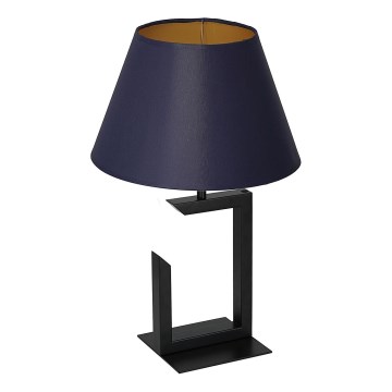 Настольная лампа 1xE27/60W/230V 45 cm синяя/золотая