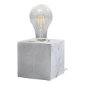 Настольная лампа ABEL 1xE27/60W/230V бетон