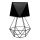Настольная лампа ADAMANT LARGE 1xE27/15W/230V черная