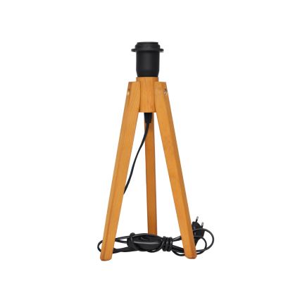 Настольная лампа ALBA 1xE27/15W/230V черный/золотистый/дуб