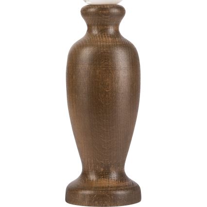 Настольная лампа AMFORA 1xE27/60W/230V темно-коричневый/бук