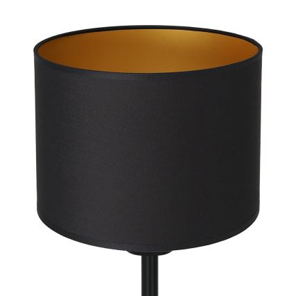 Настольная лампа ARDEN 1xE27/60W/230V ⌀ 18 cm черная/золотая