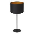Настольная лампа ARDEN 1xE27/60W/230V ⌀ 25 cm черная/золотая