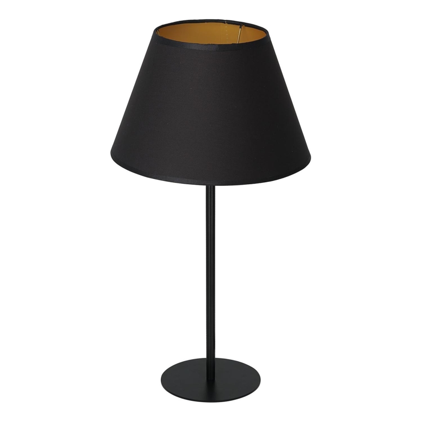 Настольная лампа ARDEN 1xE27/60W/230V ⌀ 30 cm черная/золотая