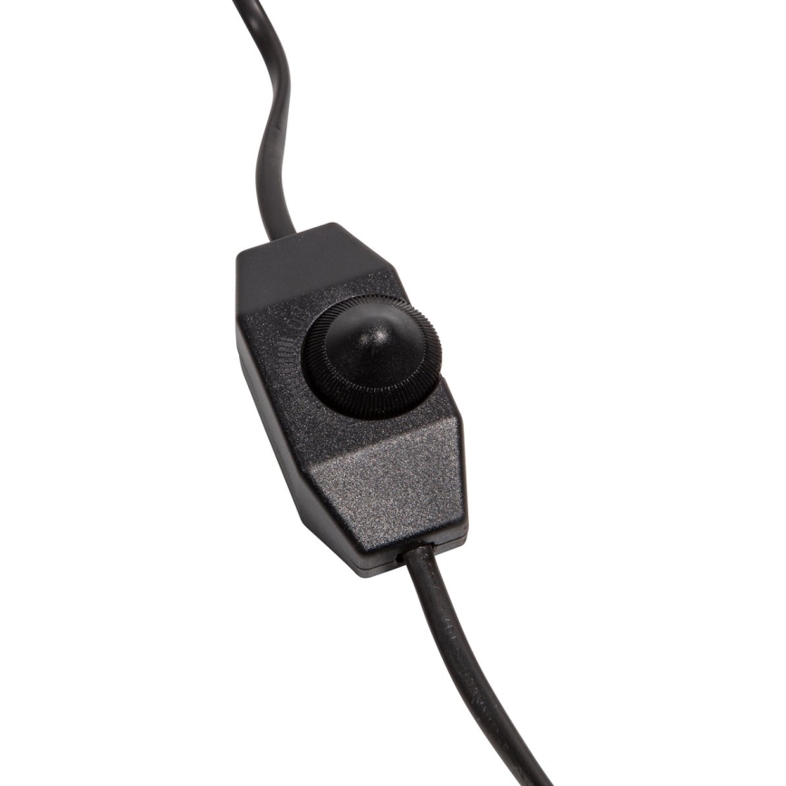 Настольная лампа ASEL 1xE27/25W/230V мраморный серый/коричневый