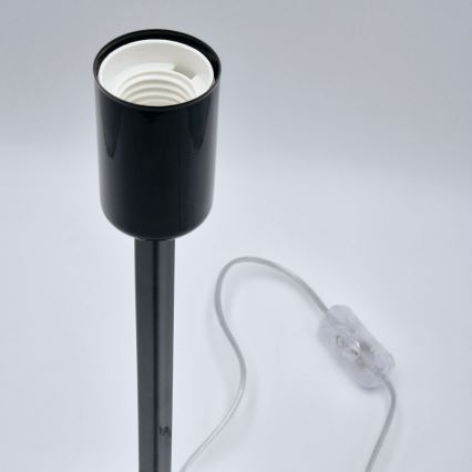 Настольная лампа ASTRID 1xE27/60W/230V черный глянец