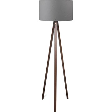 Настольная лампа AYD 1xE27/40W/230V коричневая/серебристая