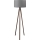 Настольная лампа AYD 1xE27/40W/230V коричневая/серебристая