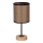 Настольная лампа BENITA 1xE27/60W/230V, 30 см, коричневый/дуб