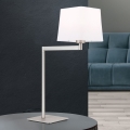 Настольная лампа CARLTON 1xE27/40W/230V белый/матовый хром