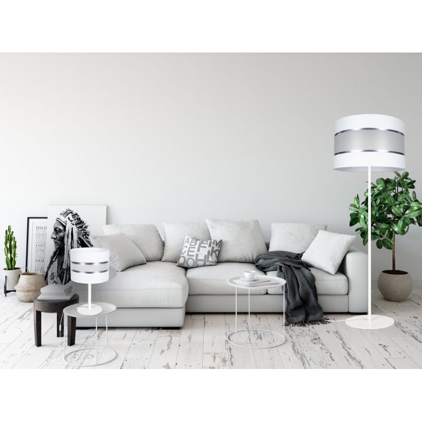 Настольная лампа CORAL 1xE27/60W/230V белая