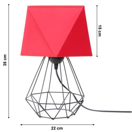 Настольная лампа DIAMENT 1xE27/60W/230V