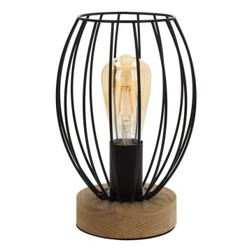 Настольная лампа GUNNAR, 1x E27/25W/230V, дуб