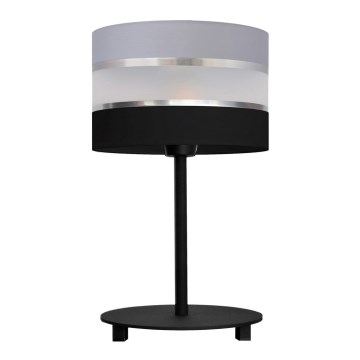 Настольная лампа HELEN 1xE27/15W/230V черная/серая/серебряная