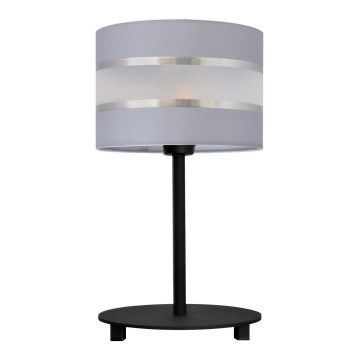 Настольная лампа HELEN 1xE27/15W/230V серая/черная