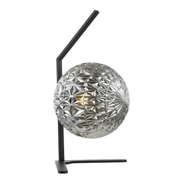 Настольная лампа JUNO 1xE27/7W/230V серая/черная