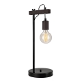 Настольная лампа LEON 1xE27/60W/230V бук - сертифицировано FSC