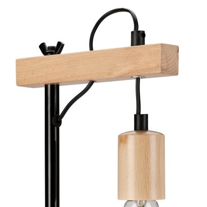 Настольная лампа LEON 1xE27/60W/230V - сертифицировано FSC