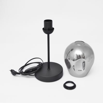 Настольная лампа LILI 1xE27/15W/230V черный/серый