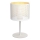 Настольная лампа LOFT SHADE 1xE27/60W/230V диаметр 18 см белая/золотая