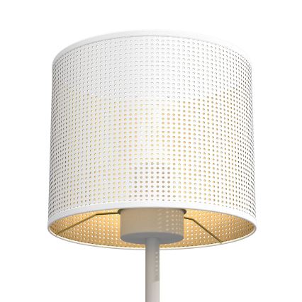 Настольная лампа LOFT SHADE 1xE27/60W/230V диаметр 18 см белая/золотая