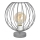 Настольная лампа MERCURE 1xE27/15W/230V серая