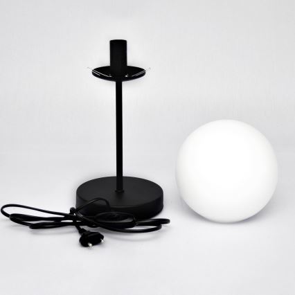 Настольная лампа MOON 1xE27/15W/230V черный