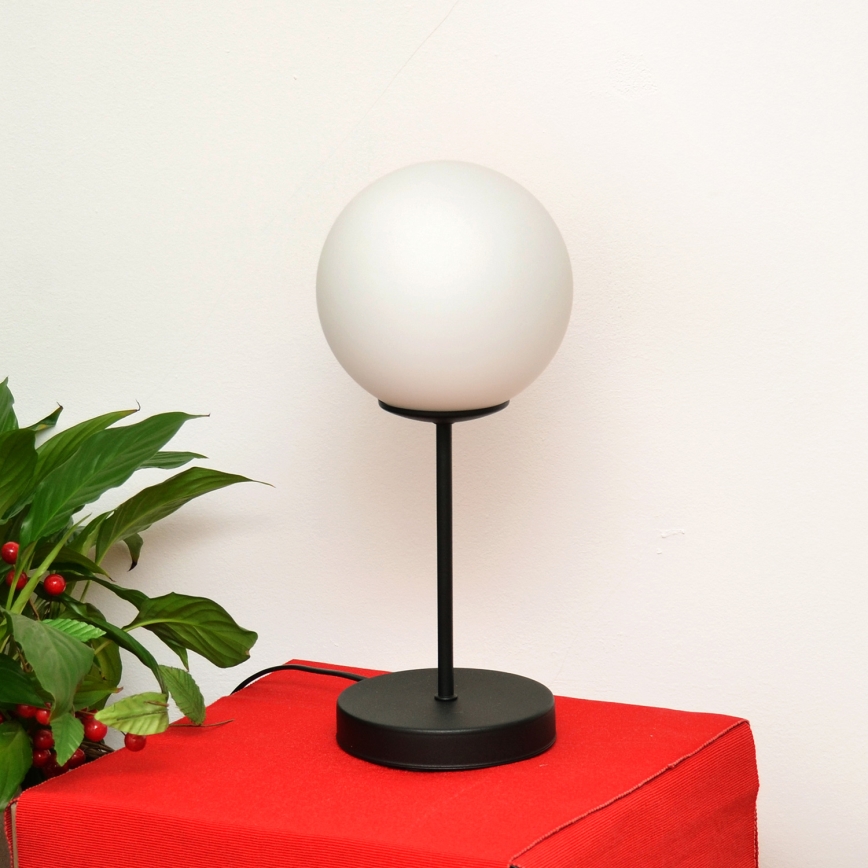 Настольная лампа MOON 1xE27/15W/230V черный