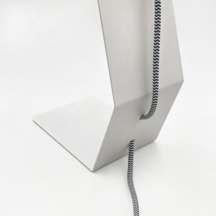 Настольная лампа NANDO 1xE27/15W/230V белая