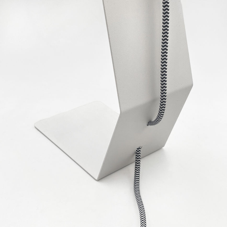 Настольная лампа NANDO 1xE27/15W/230V белая