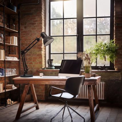 Настольная лампа NEXA 1xE27/60W/230V черный