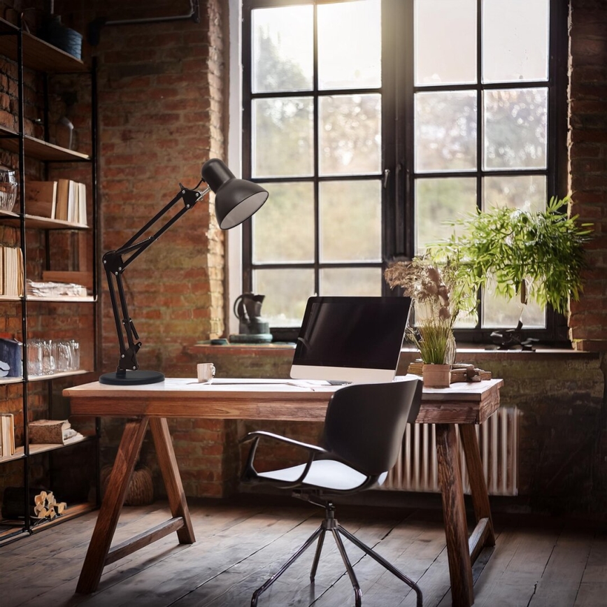 Настольная лампа NEXA 1xE27/60W/230V черный