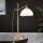 Настольная лампа OLD LAMP 1xE27/40W/230V 65 см белый/латунь