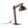 Настольная лампа OSLO 1xE27/15W/230V орех/коричневый