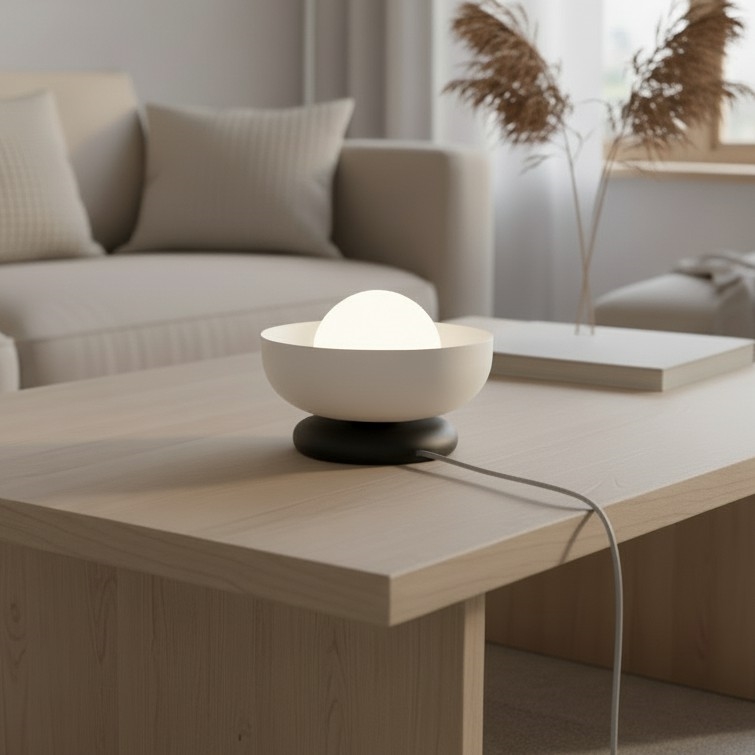 Настольная лампа OZZY 1xG9/8W/230V белая