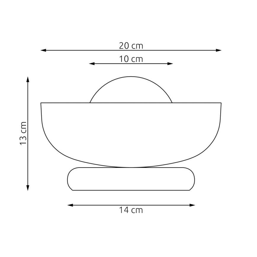 Настольная лампа OZZY 1xG9/8W/230V серая