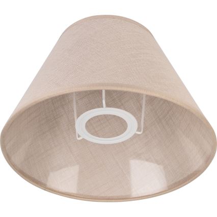 Настольная лампа PERA 1xE27/60W/230V бежевый/бук