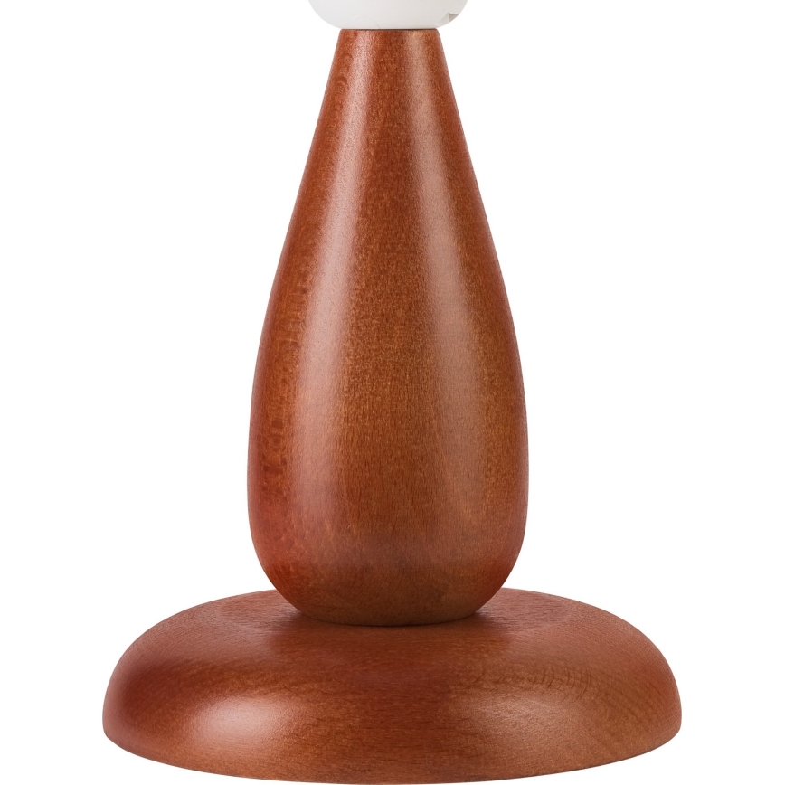 Настольная лампа PERA 1xE27/60W/230V коричневый/бук