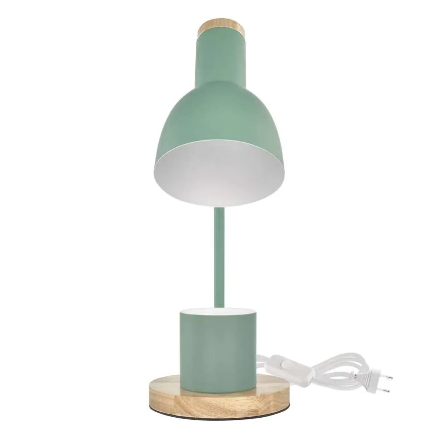 Настольная лампа POPPY 1xE27/25W/230V зелёная