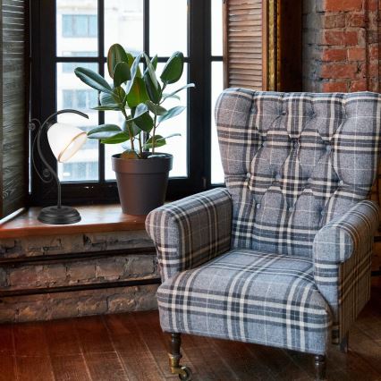 Настольная лампа RETRO II 1xE27/60W/230V черная