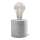 Настольная лампа SALGADO 1xE27/60W/230V бетон