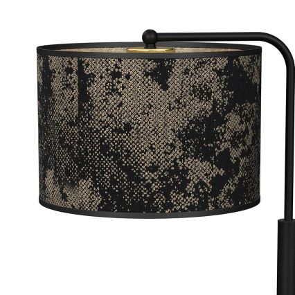 Настольная лампа SATINO 1xE27/60W/230V черная/золотая