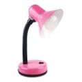 Настольная лампа SMIESZEK 1xE27/40W/230V розовый