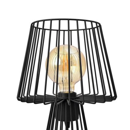 Настольная лампа TORRI 1xE27/15W/230V черный