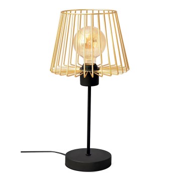 Настольная лампа TORRI 1xE27/15W/230V золотистый/черный