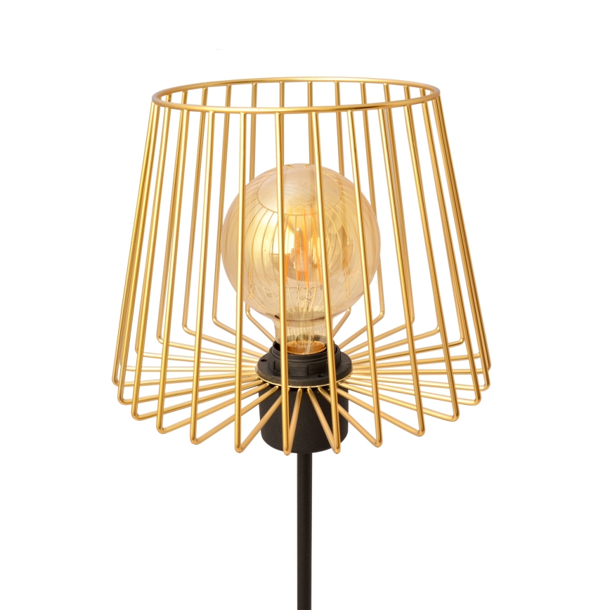Настольная лампа TORRI 1xE27/15W/230V золотистый/черный