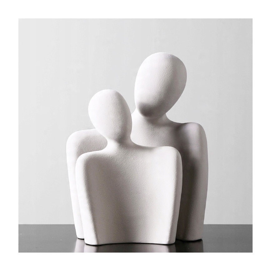 Настольное украшение 20x5,5x14,5 cm белое