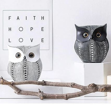 Настольный декор, 15 см, чёрный