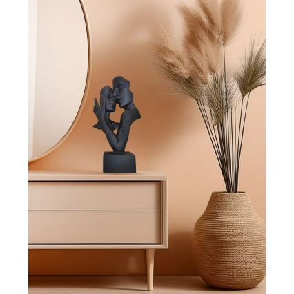 Настольный декор 29x9x17 см, смола/чёрный