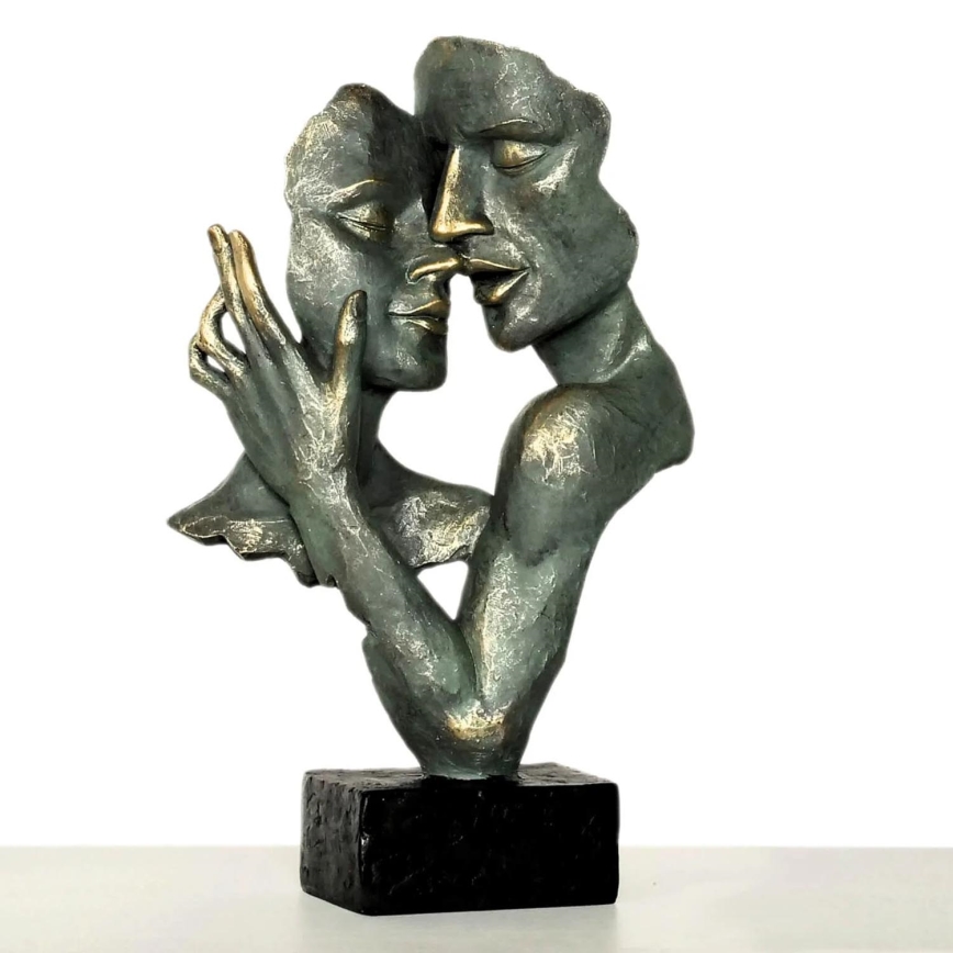 Настольный декор 31,5x9,5x19 cm смола/патина